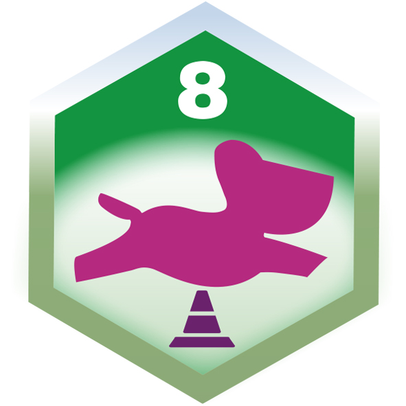 8字隨行 Figure 8 Heeling 比賽項目 Logo