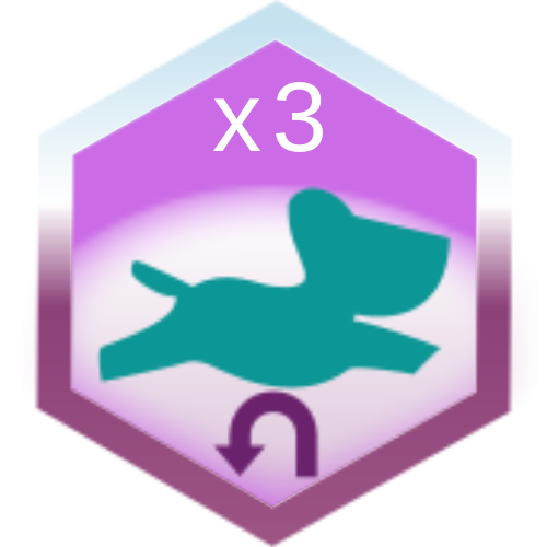 三圈追逐 Triple Chase 比賽項目 Logo